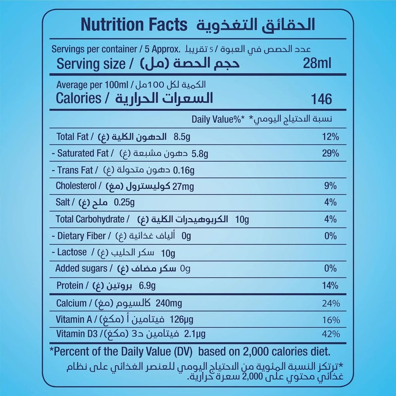 Rainbow Original Vitamin D Evaporated Liquid Milk - 96 x 170g - Image 2